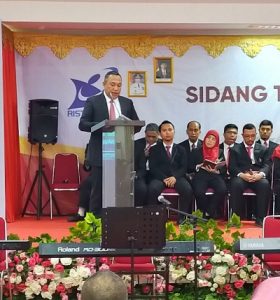 Bupati Umar Ahmad Orasi Ilmiah di Hadapan Mahasiswa Itera