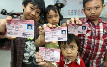Disdukcapil Tubaba Rutin Jemput Bola Pencetakan KIA