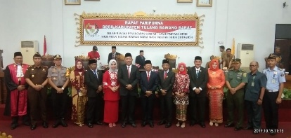Ponco Nugroho Resmi Jadi Ketua DPRD Tubaba Periode 2019-2024