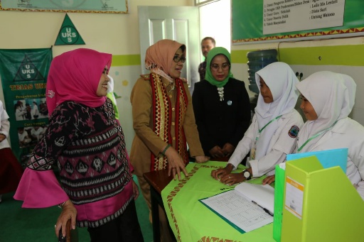 Dua Sekolah di Lampung Selatan Dinilai Tim LSS-UKS Tingkat Provinsi