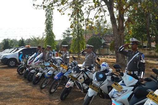 Satlantas Polres Tulang Bawang Gelar Operasi Zebra Krakatau 2019