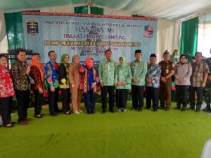 Tim LSS-UKS/M Provinsi Nilai SMP Muhammadiyah Ahmad Dahlan Metro