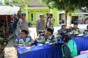 Operasi Zebra, Satlantas Polres Pesawaran Gandeng PN dan Kejari Sidang di Tempat