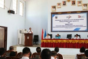 Bupati Agus Istiqlal Hadiri Pengukuhan dan Sosialisasi TPAKD