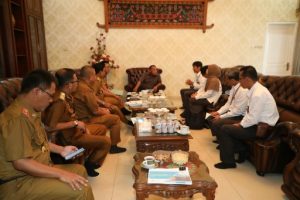PT PLN UPK Tarahan Niat Rehab GSG Kalianda, Nanang Ucapkan Terimakasih