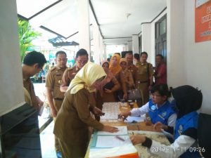 140 ASN Pemkot Metro Ikuti Tes Urine