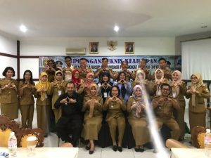 Disperpusarsip Provinsi Lampung Helat Bimtek Bagi PengeloIa Arsip OPD