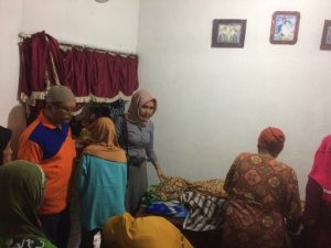 Evi Susina Sambangi Kediaman Rumah Duka Pelajar SMP YP Rejo Agung