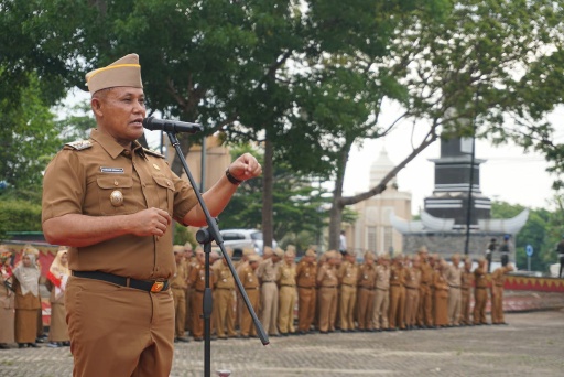 Pimpin Apel Kerja Perdana Awal 2020, Nanang Pecut ASN Agar Lebih Semangat
