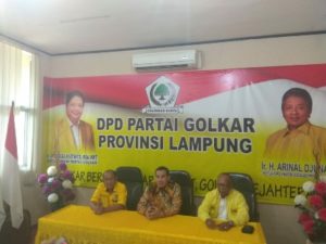 Bersama Golkar, Dendi Ramadhona Optimis Kembali Pimpin Kabupaten Pesawaran