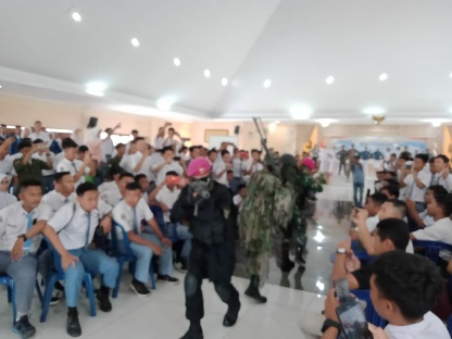 Bupati Pesawaran Apresiasi Pengenalan Profil dan Sosialisasi Penerimaan Personil TNI AL