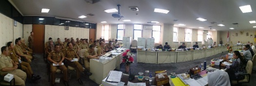 Suasana Rapat Dengar Pendapat Komisi IV Bersama Dinas Bina Marga, Poin Evaluasi?