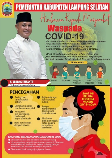 Antisipasi Isu Virus Corona, Nanang Ermanto Serukan Jaga Pola Hidup Sehat