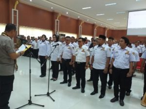 4439 Anggota Pokdar Kamtibmas Bandarlampung Resmi Dikukuhkan
