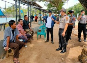 Laksanakan Maklumat Kapolri, Polres Pesawaran Sosialisasi Pencegahan Covid-19