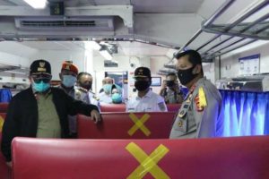 Gubernur Lampung Tinjau Kesiapan Stasiun Tanjungkarang Antisipasi Covid-19