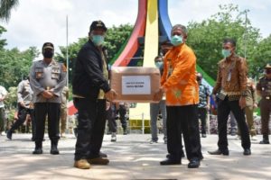 Kesigapan Tim Gugus Tugas Covid-19 Kota Metro Dilihat Gubernur Lampung