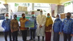 Kota Metro Terima Bantuan 200 APD Tenaga Medis