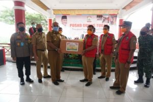 Pemkab Lampung Selatan Terima Kunjungan Tim Gugus Tugas Covid-19 Provinsi Lampung