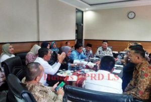 DPRD Lamsel Terima Kunker Anggota DPRD Ogan Ilir Bahas Ranperda Perubahan