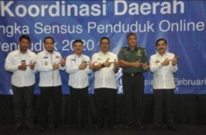 Pemprov Lampung Rapat Koordinasi Sensus Penduduk Online 2020