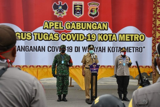 Gugus Tugas Covid-19 Kota Metro Apel Gabungan Berkemas Resosialisasi