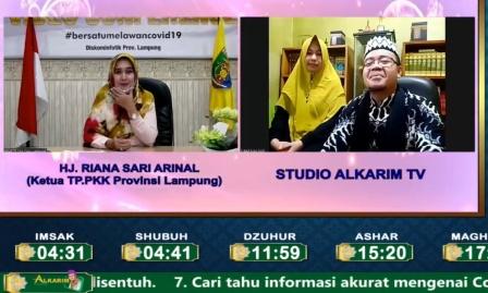 Talk Show Ramadhan, Riana Sari Gaungkan PHBS