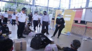 Wagub Lampung Tinjau Posko Check Point Pelabuhan Bakauheni