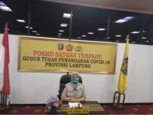 Tak Bosan, Wakil Gubernur Lampung Imbau Warga Jauhi Keramaian