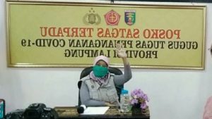 Posko Satgas Covid-19 Lampung Terima Bantuan dari Dinas Kelautan dan Perikanan