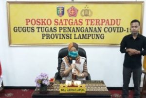 Pemprov Lampung Perketat Pencegahan Covid-19