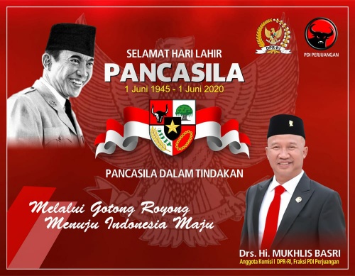 Hari Lahir Pancasila, Mukhlis: Momentum Perkuat Gotong-royong