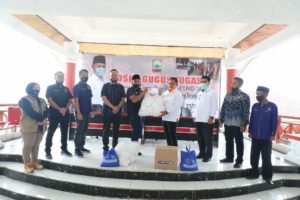 Partai NasDem Salurkan Bantuan Penanganan Covid-19 pada Pemkab Lampung Selatan