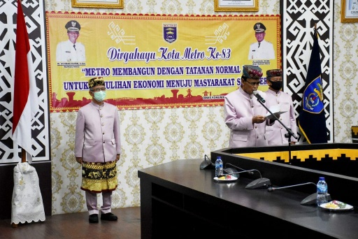 Situasi Pandemi Covid-19, Hari Jadi Kota Metro ke-83 Dirayakan Lewat Virtual