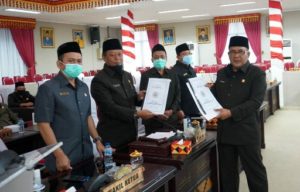 DPRD Sampaikan Rekomendasi Atas LKPj Bupati Lampung Selatan 2019 Secara Virtual