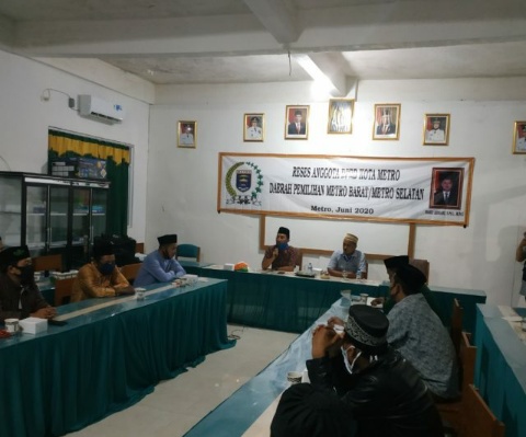 Reses Anggota PKB DPRD Kota Metro Dapat Masukan Soal Pendidikan Non Formal