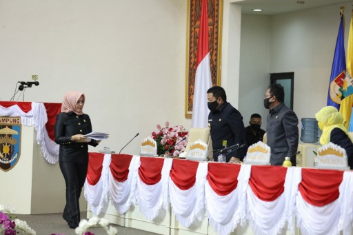 Tok! Anggota DPRD Provinsi Lampung Setujui Rekomendasi LKPj Kepala Daerah 2019