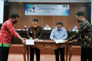 KKP dan Pemkab Lampung Selatan MoU Pengembangan Kawasan Budidaya Udang
