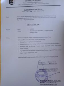 Gaji Petugas Kebersihan Dinas Pariwisata Pesawaran Dipotong, Refocusing Covid-19 Jadi Tameng