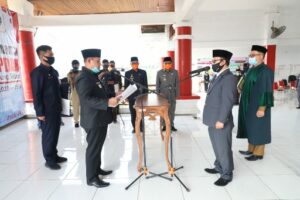 Sah, Bupati Nanang Sumpah Direktur Terpilih PDAM Tirta Jasa Periode 2020-2024