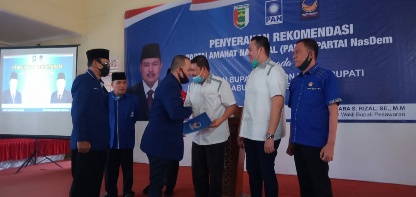 PAN Berubah Haluan, Koalisi dengan NasDem Usung Nasir-Naldi di Pilkada Pesawaran 2020