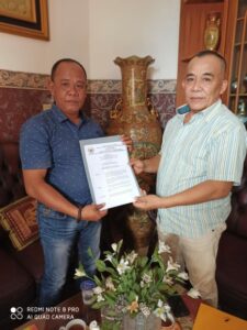 Husni Tamrin Resmi Jabat Plt Ketua Apdesi Pesisir Barat