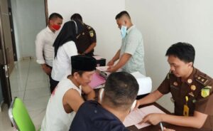 Polres Tulangbawang Limpahkan Tersangka dan BB Kasus Tindak Pidana Korupsi Cetak Sawah