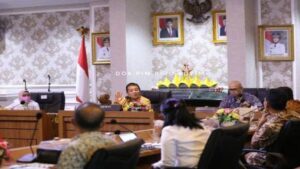 Gubernur Arinal Bahas Pengembangan Pariwisata Terintegrasi di Bakauheni Bersama Tiga Pimpinan BUMN