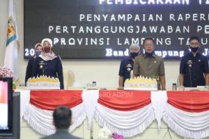 Pemprov Lampung Sampaikan Raperda LPj APBD 2019