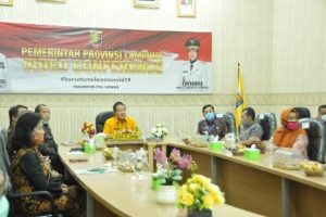 Arinal Saksikan Penyerahan Sertifikat Tanah untuk Rakyat di 3 Wilayah