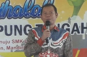 Penjelasan Anggota DPRD Provinsi Lampung Made Suarjaya Saat Sosper Rembuk Desa