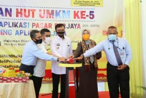 Pemprov Lampung Launching Aplikasi Pasar Berjaya