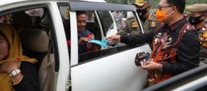 Polres Lamsel Kampanye Adaptasi Kehidupan Baru Melalui Ops Yustisi Penggunaan Masker