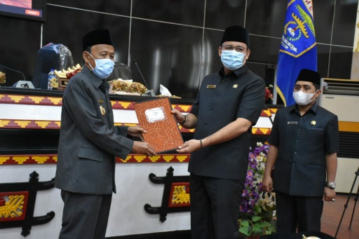 Paripurna Pengambilan Keputusan Bersama Raperda Perubahan APBD 2020 Kota Metro
